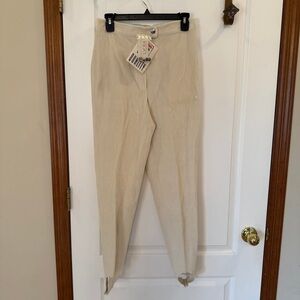 Fila Made in Italy NWT Retro Vibe Cream Corduroy Stirrup Pants!